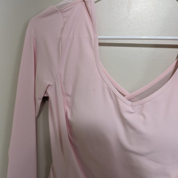 Lululemon Align Mesh Bodysuit *Special Edition Strawberry Milkshake Size 6 - Picture 12 of 14
